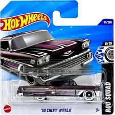Hot Wheels 2025 ’58 Chevy Impala 2 Door Lowrider coleccionables Alonso