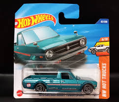 Hot Wheels 1975 Datsun Sunny Truck (B120) | Pickup Japonesa Clásica coleccionables Alonso