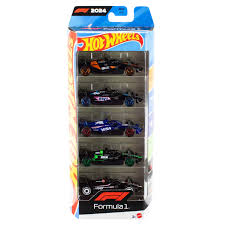 Hot Wheels 5 Pack F1 | Set de Monoplazas de Fórmula 1 coleccionables Alonso