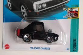 Hot Wheels '70 Dodge Charger Tooned - Fast & Furious | 1:64 coleccionables Alonso
