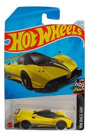 Hot Wheels Pagani Zonda R Amarillo | Edición de Colección 1:64 coleccionables Alonso