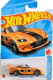 Hot Wheels 2015 Mazda MX-5 Miata Naranja | Roadster Deportivo 1:64 | Edición 2024 coleccionables Alonso