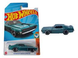 Hot Wheels '69 Mercury Cougar Eliminator | Muscle Car ClƔsico 1:64 coleccionables Alonso