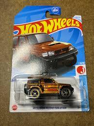 Hot Wheels Mitsubishi Pajero Evolution Naranja – HW Rally Champs 2024 coleccionables Alonso