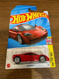 Hot Wheels McLaren F1 Rojo | Serie The 90’s | Superauto Clásico 1:64