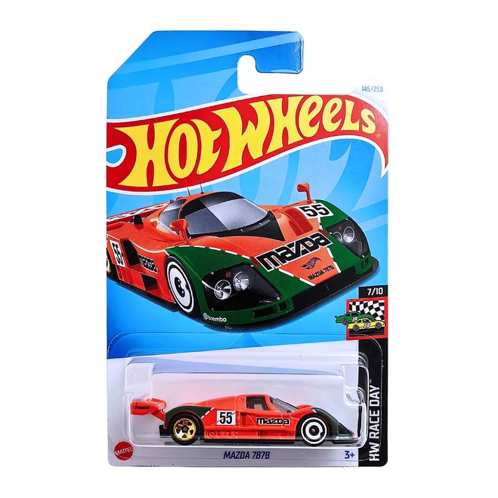Hot Wheels Mazda 787B HW Race Day Escudería Miniatura