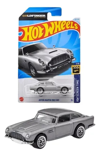 Hot Wheels Designed by Aston Martin 1963 DB5 Escudería Miniatura