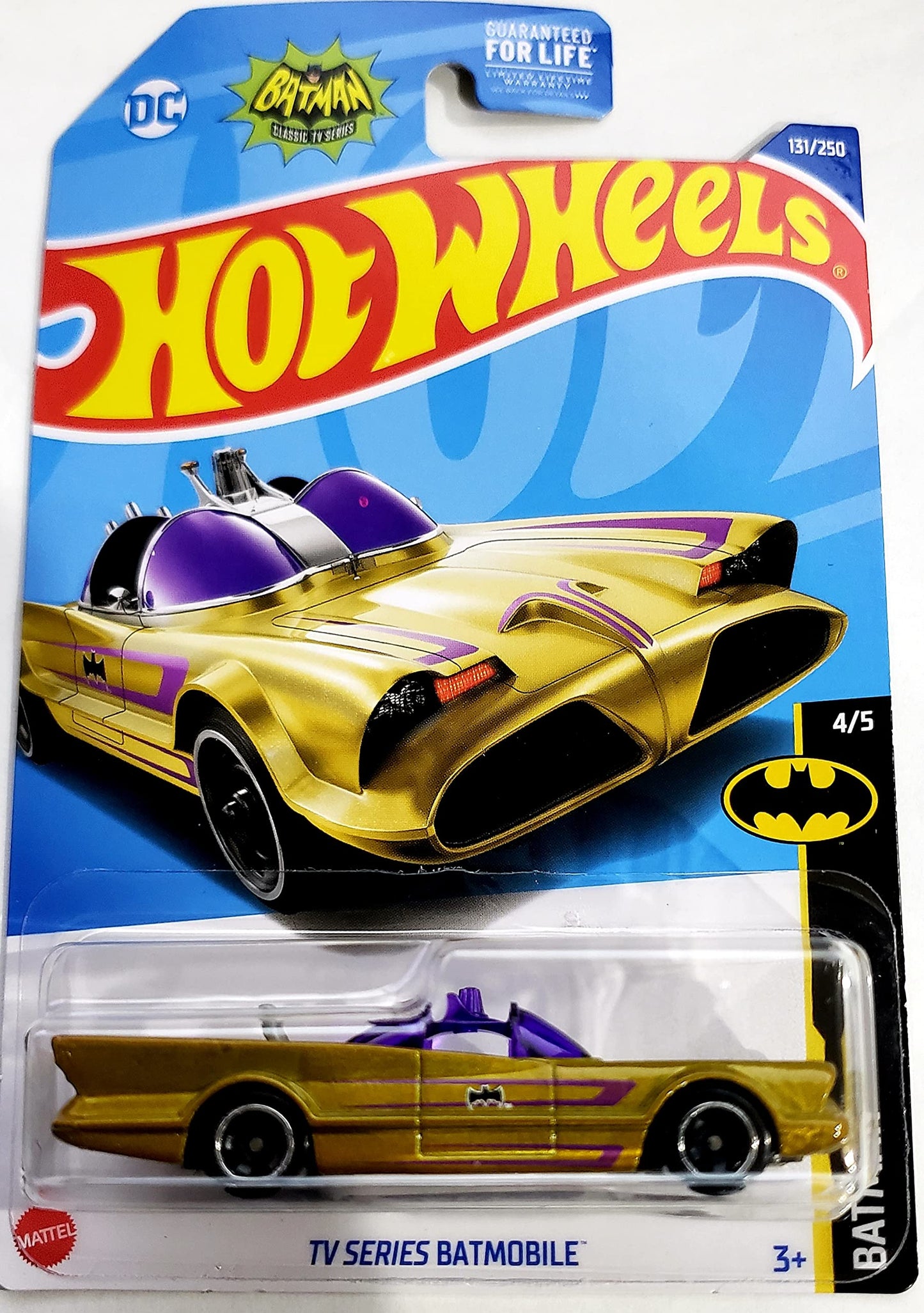 Hot Wheels TV Series Batimóvil Dorado
