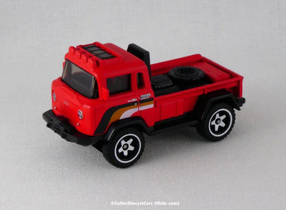 Hot Wheels ’57 Jeep FC Rojo – Serie 2024 HW | 4x4 Clásico de Colección
