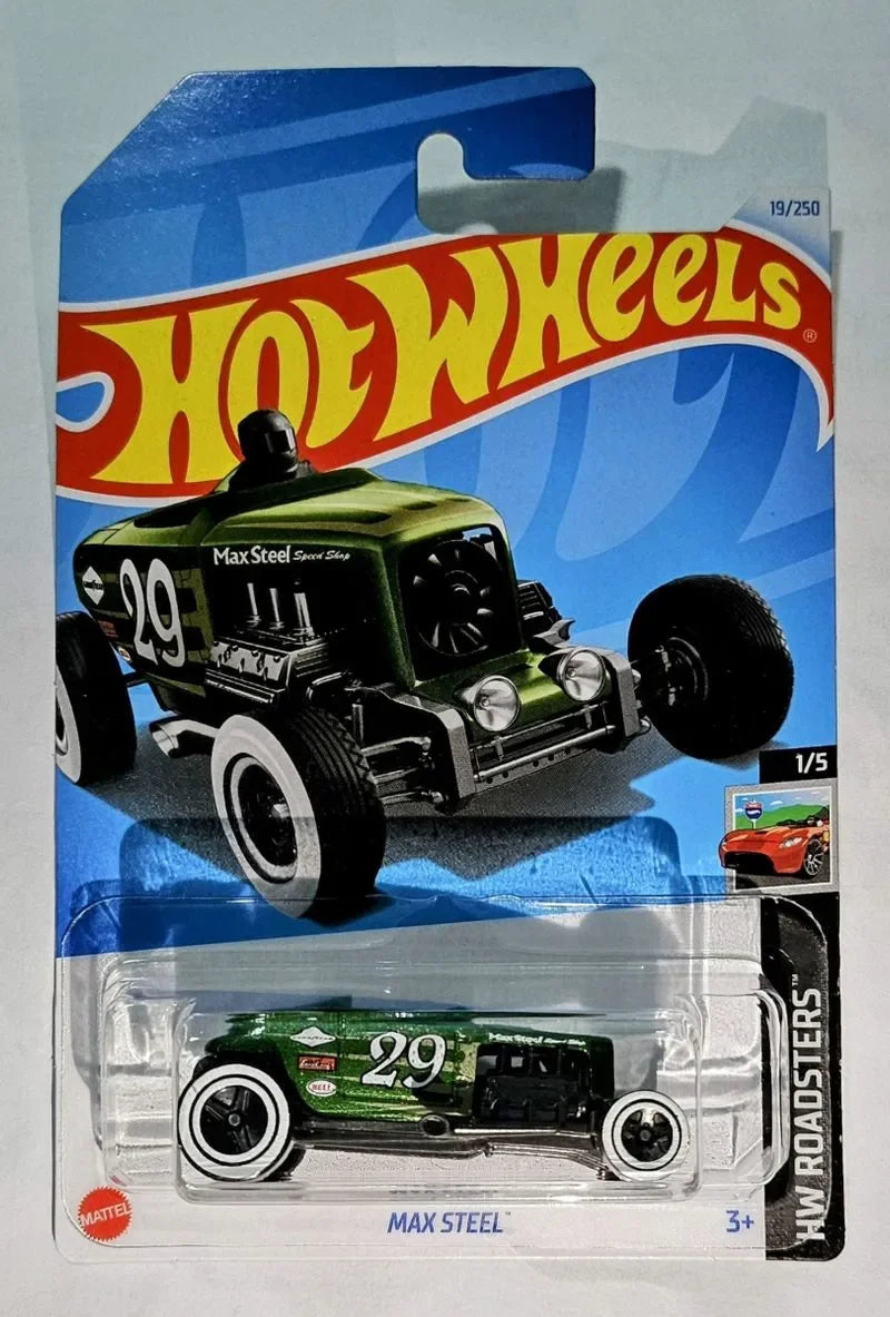 Hot Wheels Max Steel Roadster Verde – Carrito de Colección