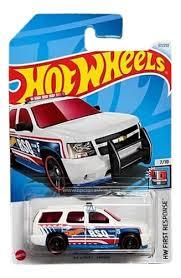 Hot Wheels ’07 Chevy Tahoe Blanca – Serie HW First Responders