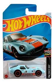 Hot Wheels Shelby Cobra Daytona Coupe Azul Cielo | Leyenda de las pistas 1:64