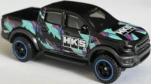 Hot Wheels 2024 #043/250 – '19 Ford Ranger Raptor Negro | Pickup Off-Road NEW LOOSE
