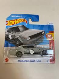 Hot Wheels Nissan Skyline 2000GT-R LBWK Gris | Edición JDM Liberty Walk 1:64
