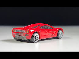 Hot Wheels McLaren F1 Rojo | Serie The 90’s | Superauto Clásico 1:64