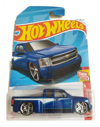 Hot Wheels Chevy Silverado | Serie Then And Now | Camioneta 1:64