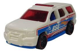 Hot Wheels ’07 Chevy Tahoe Blanca – Serie HW First Responders