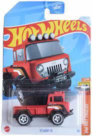 Hot Wheels ’57 Jeep FC Rojo – Serie 2024 HW | 4x4 Clásico de Colección