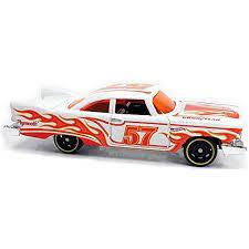 Hot Wheels 1957 Plymouth Fury No. 6 – Escala 1:64