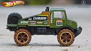 Hot Wheels Mercedes-Benz Unimog 1300L Verde Militar – Serie HW Dirt