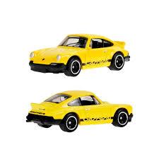 Hot Wheels Porsche 911 Carrera RS 2.7 Amarillo | Ícono Clásico 1:64