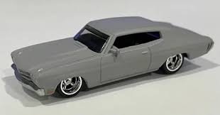 Hot Wheels Premium 1970 Chevy SS Fast & Furious Plata