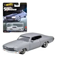 Hot Wheels Premium 1970 Chevy SS Fast & Furious Plata