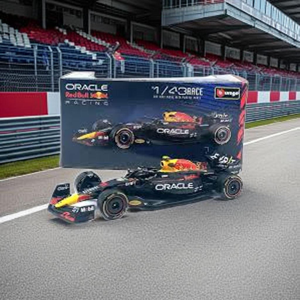 Burago RB19 Red Bull Racing | Checo Pérez F1 1:43 Coleccionable