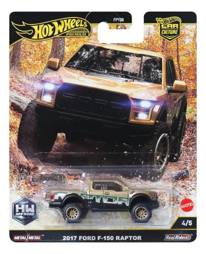 Hot Wheels Premium 2017 Ford F-150 Raptor