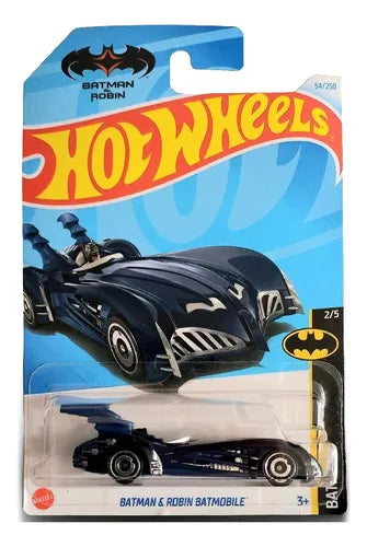 Hot Wheels Batman y Robin Batimóvil