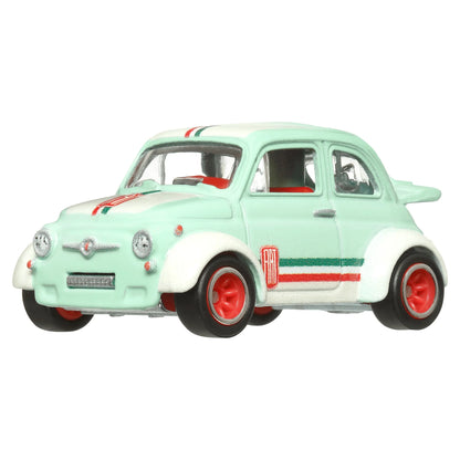 Hot Wheels Premium60´s Fiat 500 Modificado Verde Pistache